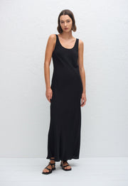 Bias Tank Dress - Black - Matteau